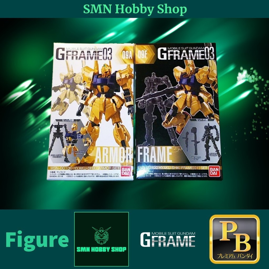 G Frame MSN-00100 Hyaku Shiki Armor + Frame Set [Mobile Suit Gundam ...