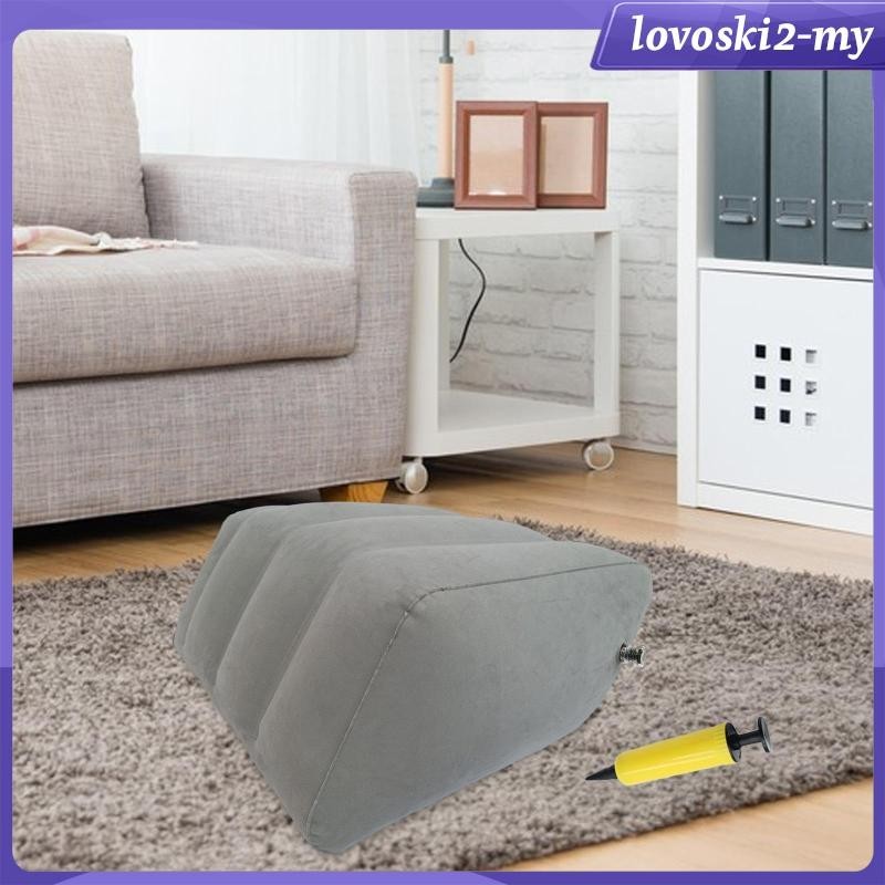 [LovoskiacMY] Inflatable Leg Pillow, Easy to Inflate Lightweight Knee
