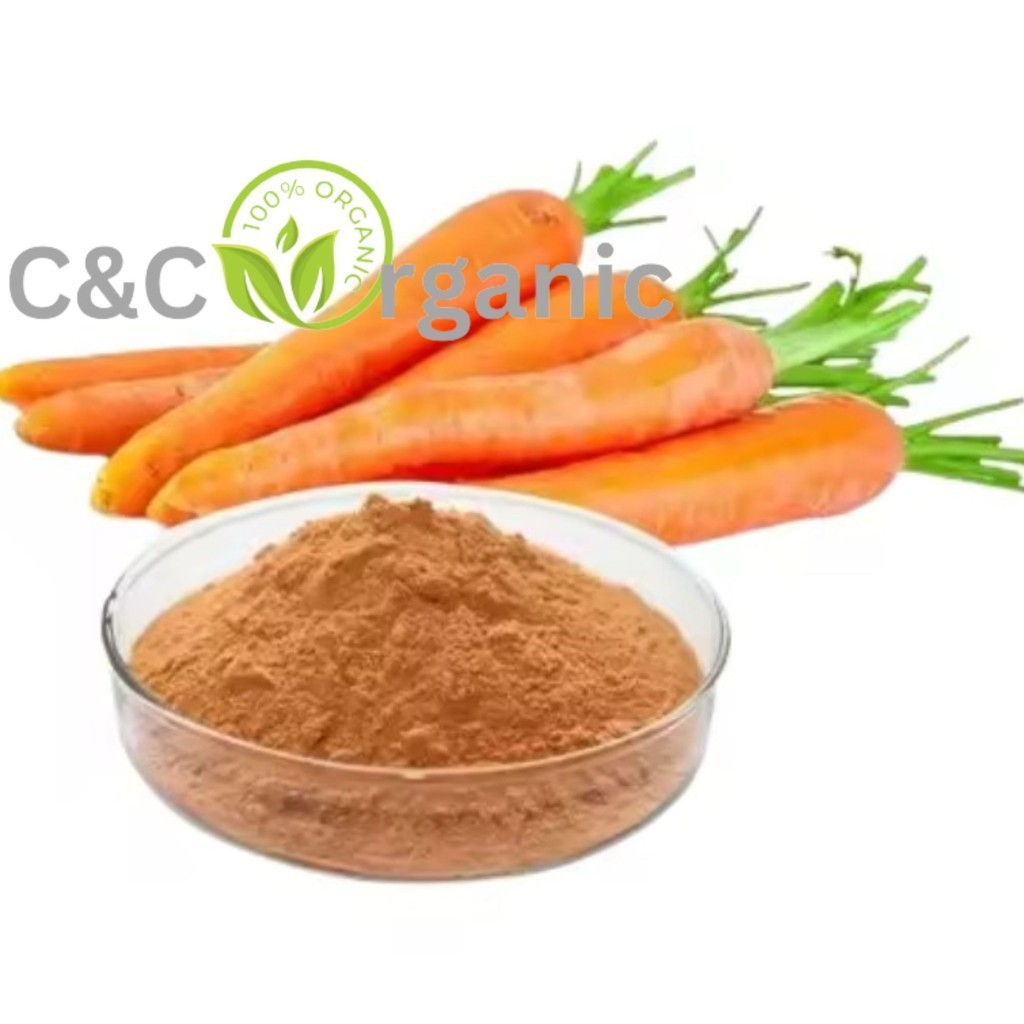 Carrot Powder 1KG BORONG WHOLE 批发 胡萝卜粉 Pure Natural Vege Powder Cameron