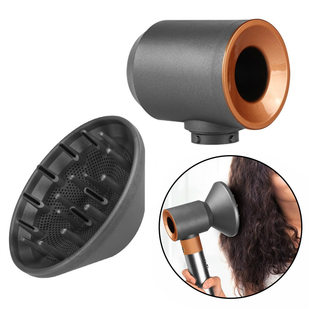 Upgrated Diffuser and Adaptor for Airwrap, Converting Air Wrap Curling ...