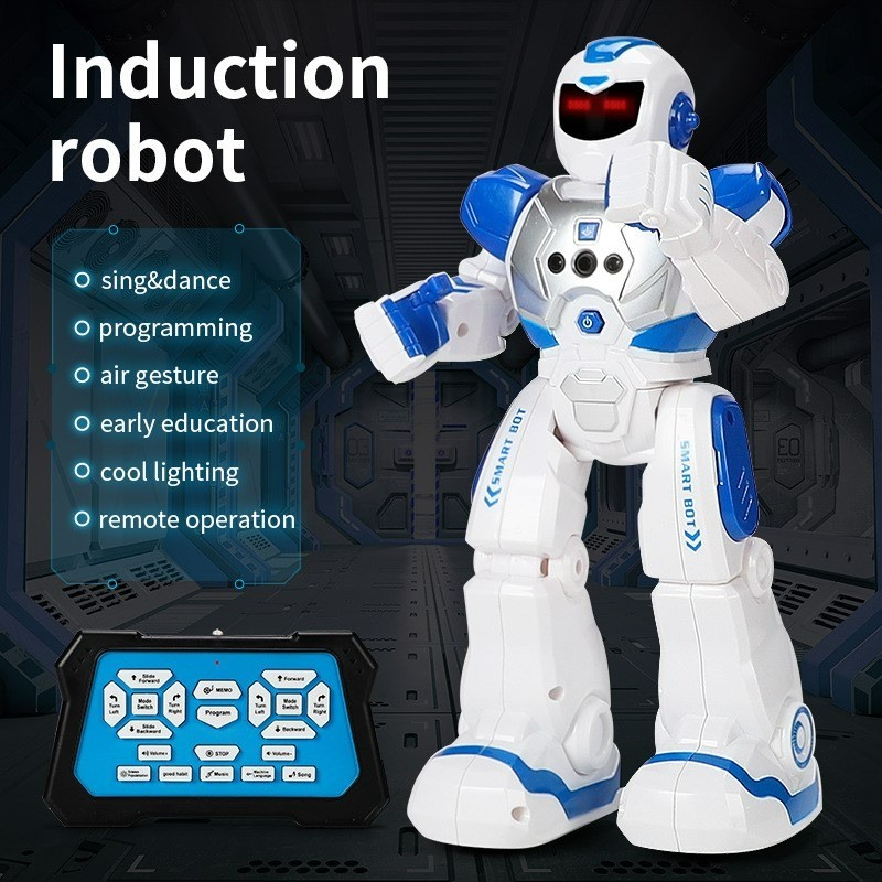 Toy Boy GiftRemote control Robot Toy for Kids Intelligent Programmable ...