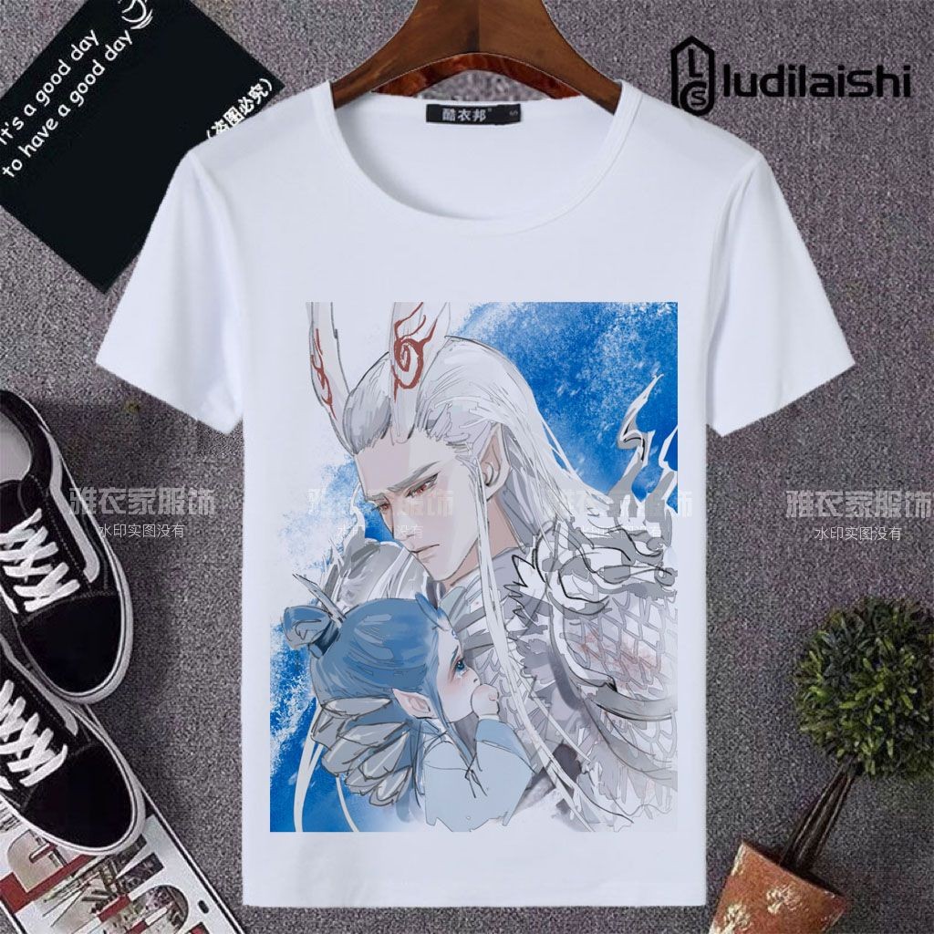 【T-Shirts】哪吒之魔童闹海卡通周边人物敖丙敖光太乙短袖T恤二次元夏季男女20250224 | Shopee Malaysia