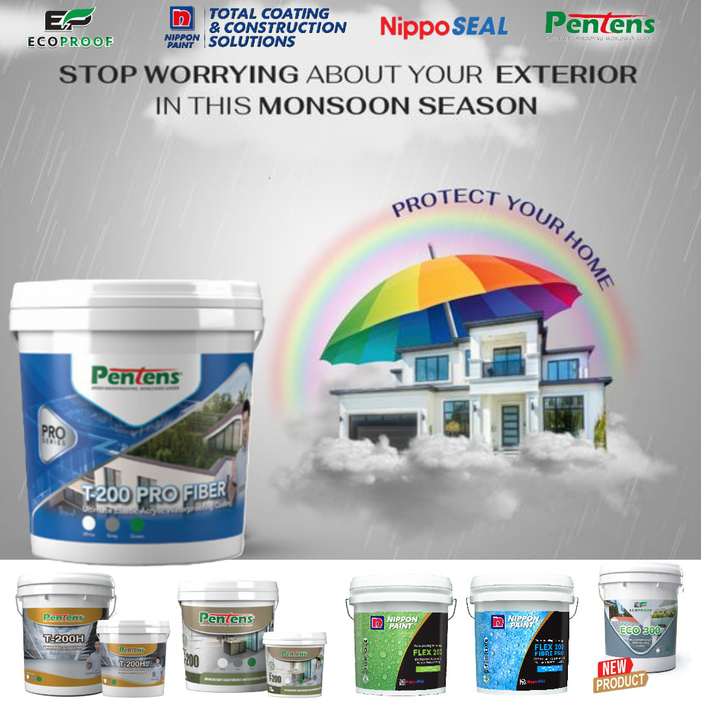 PENTENS T200 FLESEAL / NIPPON FLEX 200 / PENTENS T-200 Waterproofing ...