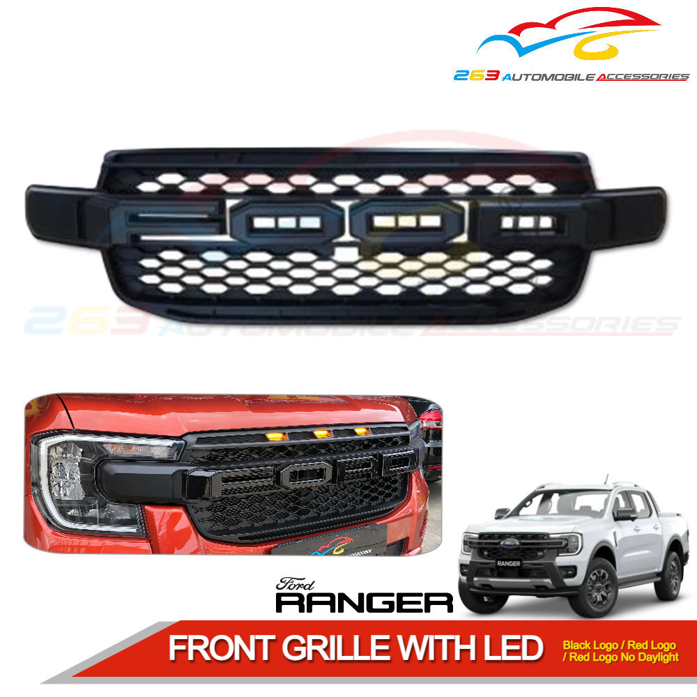 FORD RANGER WILDTRAK RAPTOR T9 2022-2023 FRONT GRILLE GRILL WITH LED ...