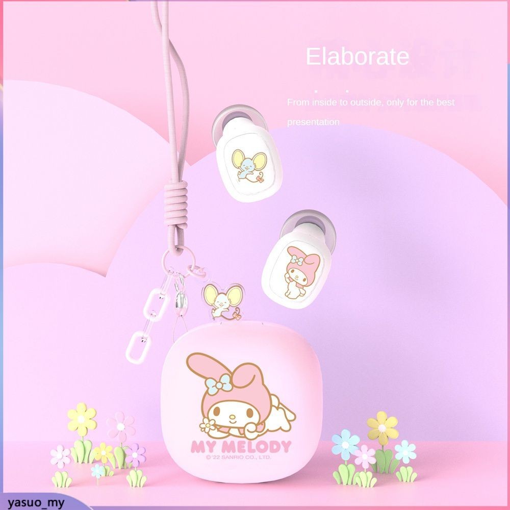 New Super Cute Sanrio Character Ly-616 Bluetooth Wireless Earphones 