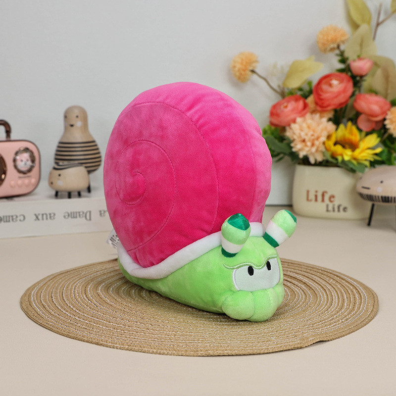 2024 New Style Mario Game Merchandise 23.3cm Snail Plush Toy Dopamine ...