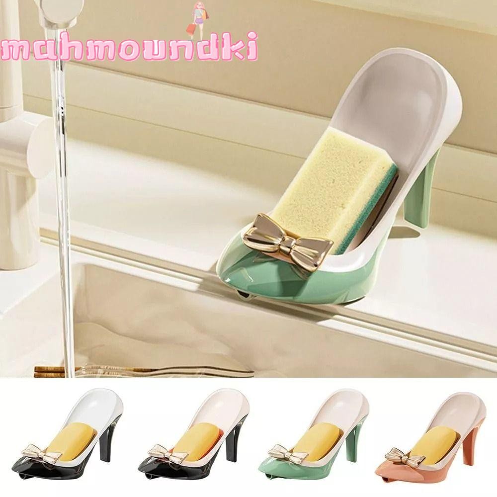 MAHMOUNDKI Kitchen Sponge Storage Rack, Plastic High Heels Shape ...