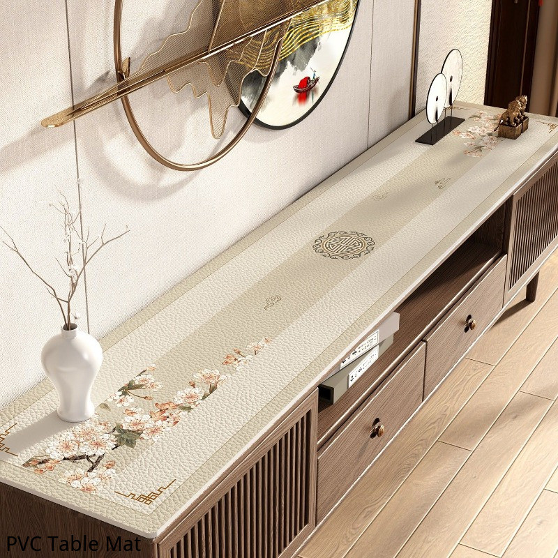 TV Cabinet Protective Mat New Chinese Style Light Luxury Porch ...