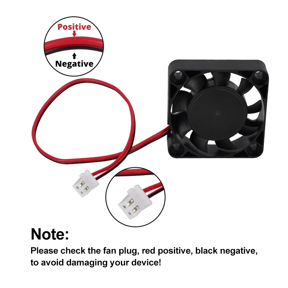 9IMOD RC Cooling Fan 4010 DC 5V/12V 3D Printer Fan 40x40mm Makerbot ...