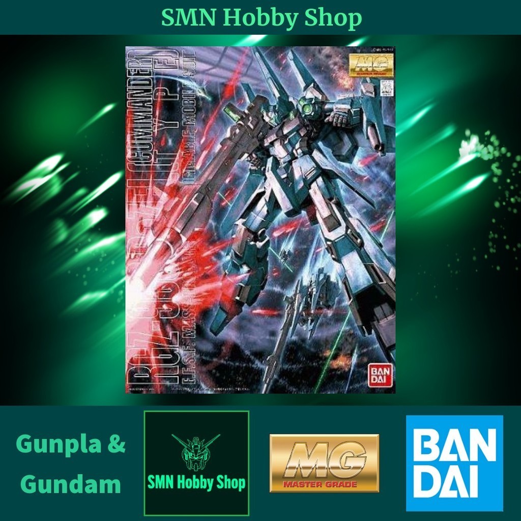 MG 1/100 RGZ-95C Rezel Commander Type Gunpla Gundam Toys Plastic Model ...