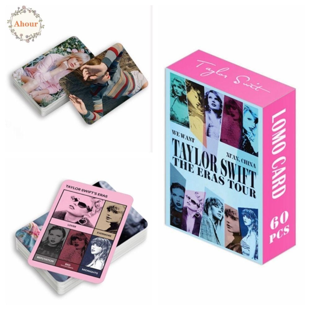 AHOUR 96 pcs/box Taylor Swift LOMO Card, LOMO Card Waterproof Taylor ...