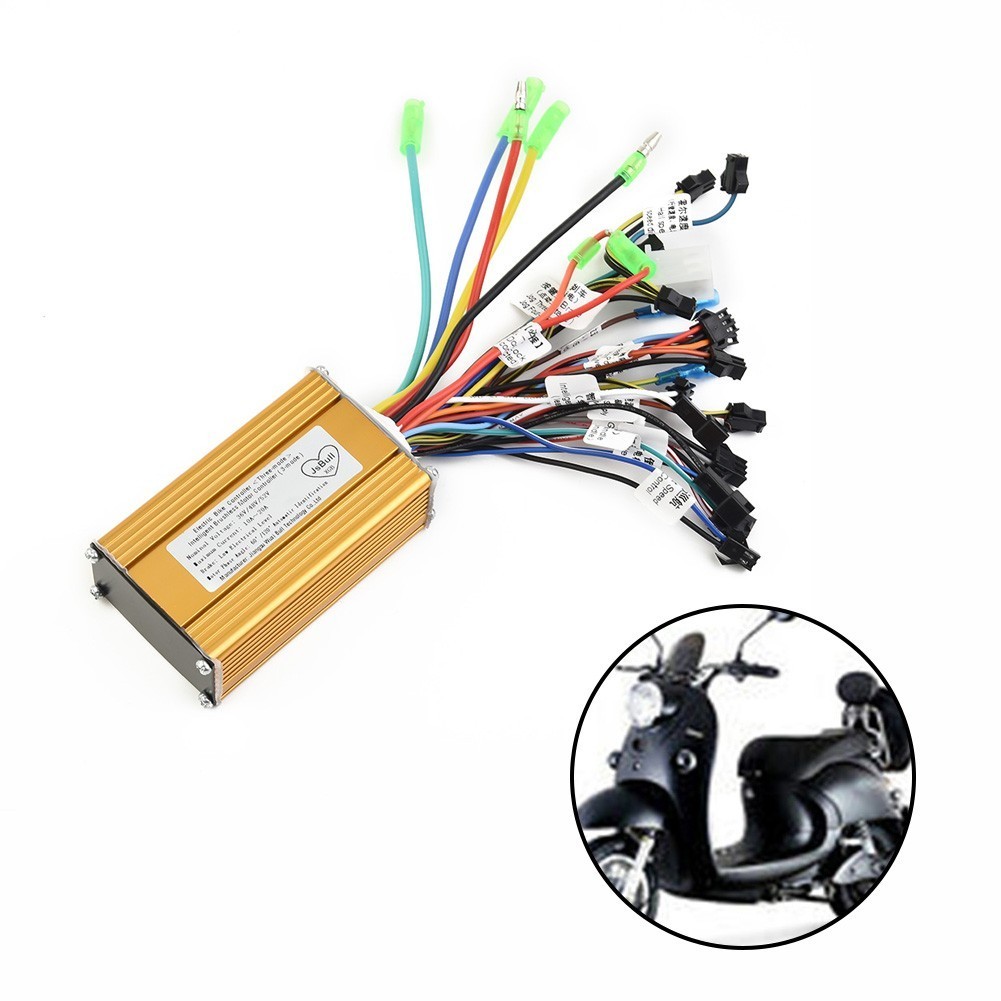 Sine wave Brushless Controller 36/48/52V 350W For Electric Scooter E ...