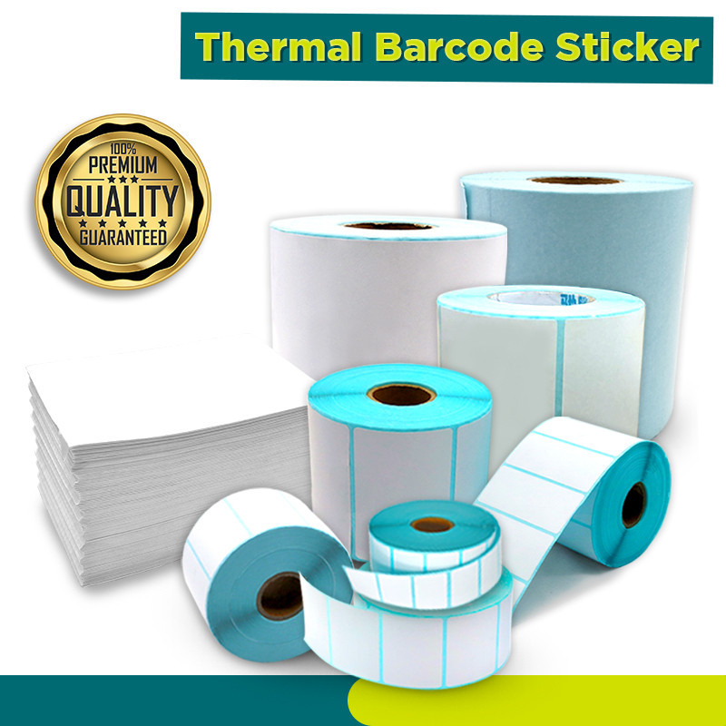 Thermal Barcode Sticker for Thermal G-Printer | Waybill Thermal Sticker ...