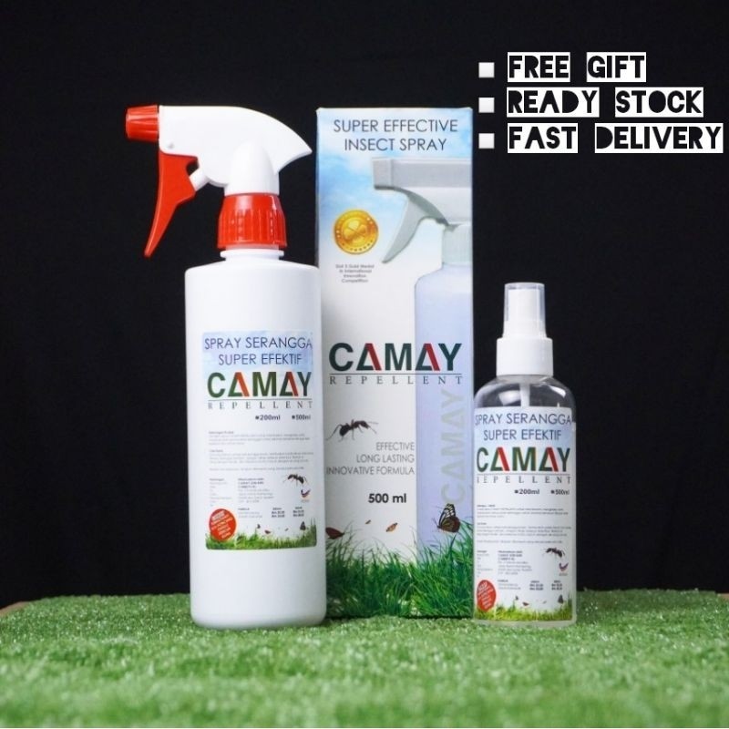 CAMAY INSECT REPELLENT SPRAY SERANGGA ORGANIK, hapus kamitetep, kutu ...