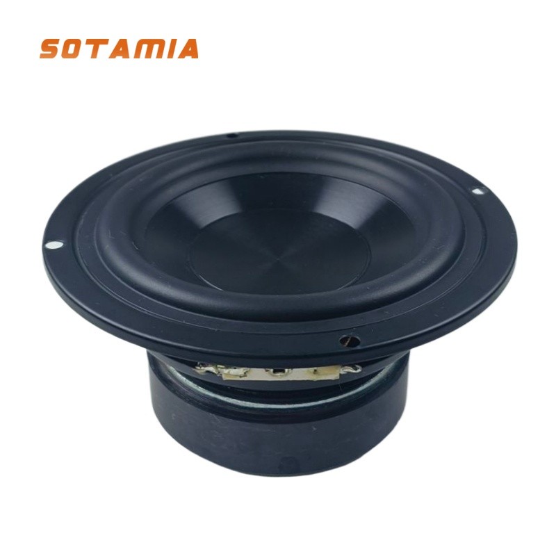 SOTAMIA 1Pcs 4 Inch Subwoofer 4 Ohm 25W PP Waterproof Speaker DIY ...