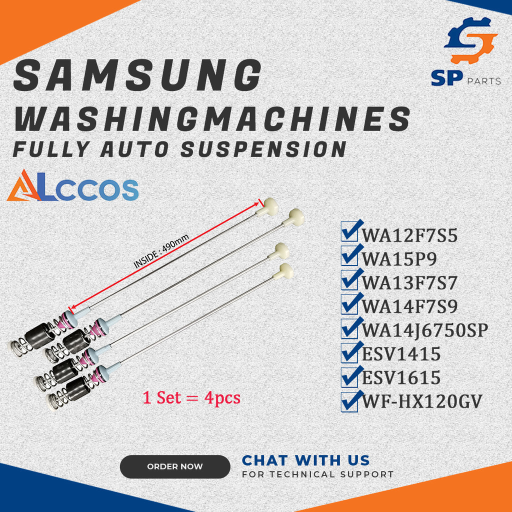 Samsung Suspension Rod Washing Machine Fully Auto 63CM (1SET = 4PCS