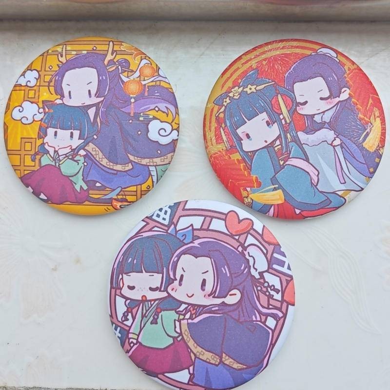 Apothekerin MaoMao Anstecknadel - Anime Badge Aus Metall Für Cosplay