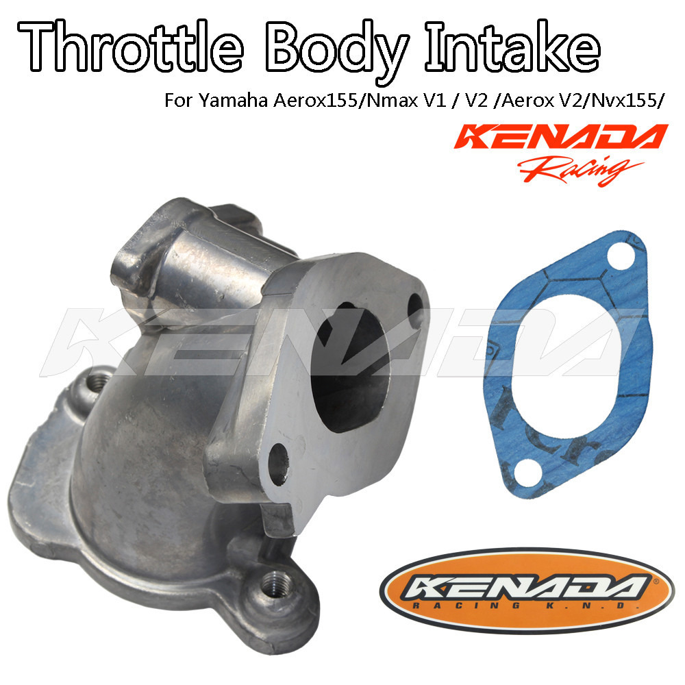 Kenada Racing Throttle Body Intake Pipe Nvx 155 V1 V2 Aerox 155 V1 V2 Nmax 30mm 36mm 6472