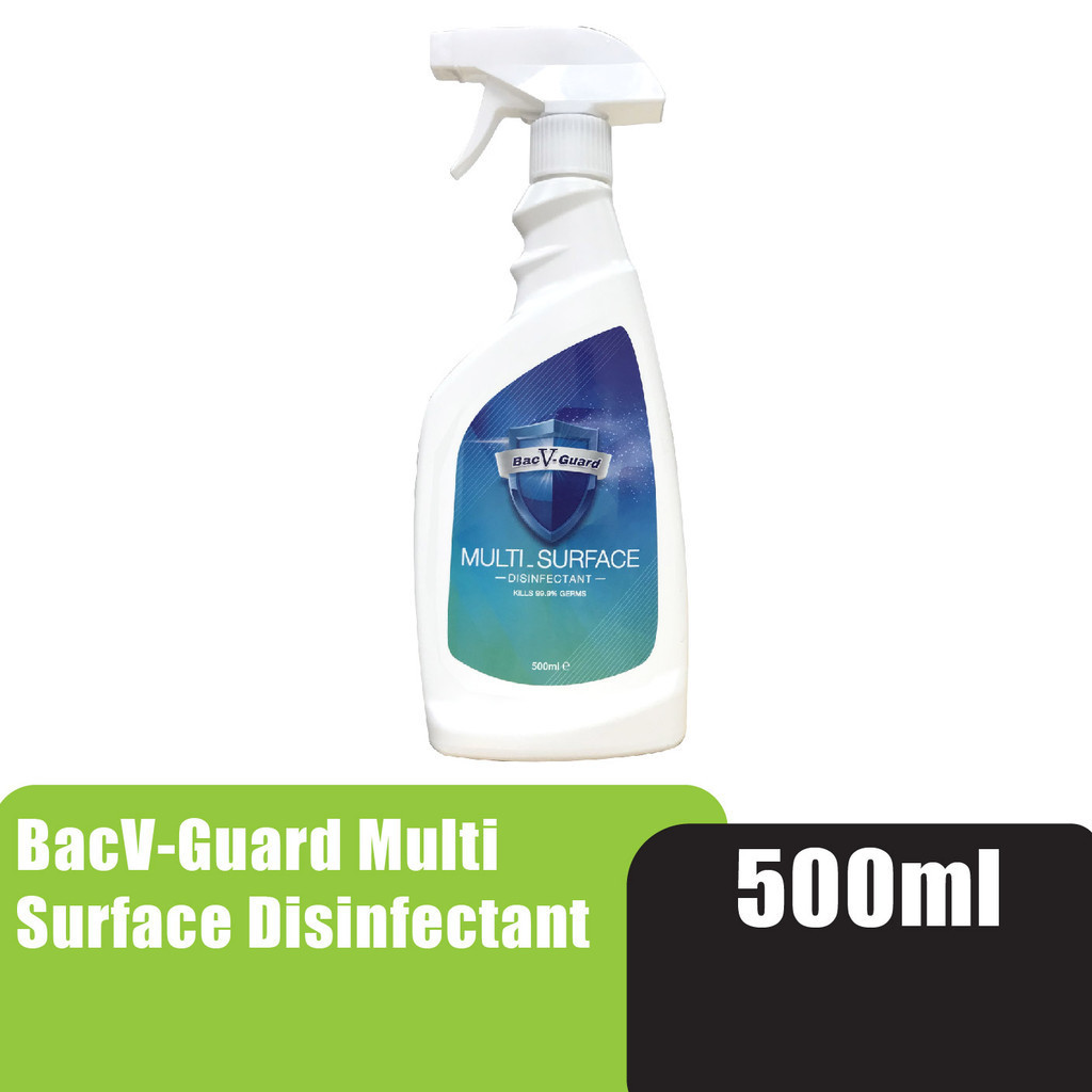 BACV-GUARD Multi Surface Disinfectant Spray Disinfectant Liquid 500ml ...