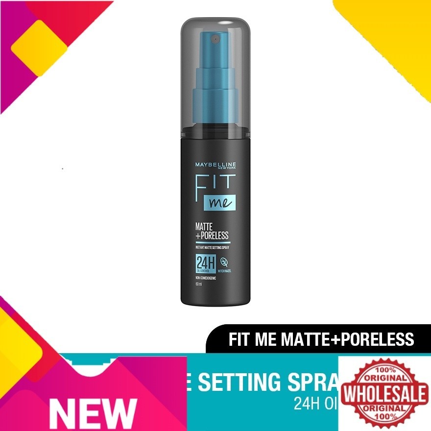 Fit Me Matte + Poreless Setting Spray