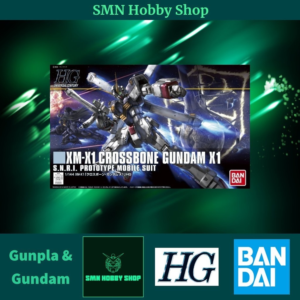 Bandai HG 1/144 XM-X3 Crossbone Gundam X3 Plastic Kit