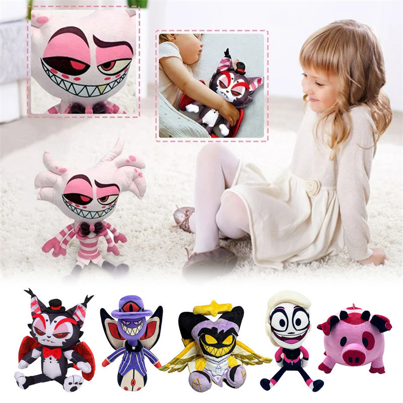 Children TV Cartoon Hazbin Hotel Peluches Anime Plush Doll Charlie ...