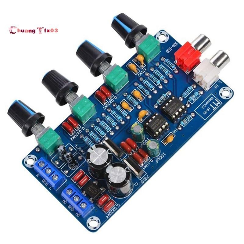 Amplifier NE5532 Preamp Preamplifier Volume Tone Control Finished Board ...