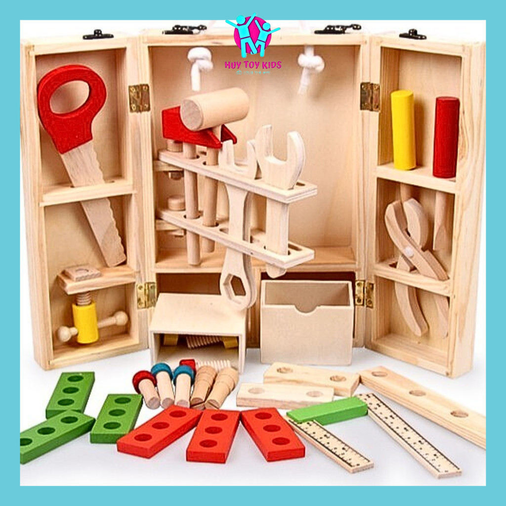 Wooden Toy Set, Technical Wooden Assembly Toy, Creative Skillful Wooden ...