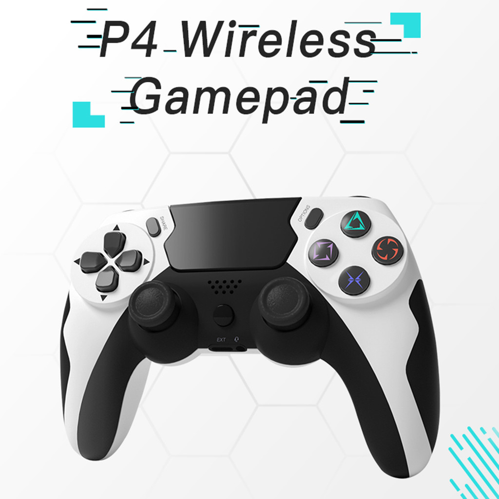 SHB Gamepad Controller with Touch Panel Six-axis Somatosensory Dual ...