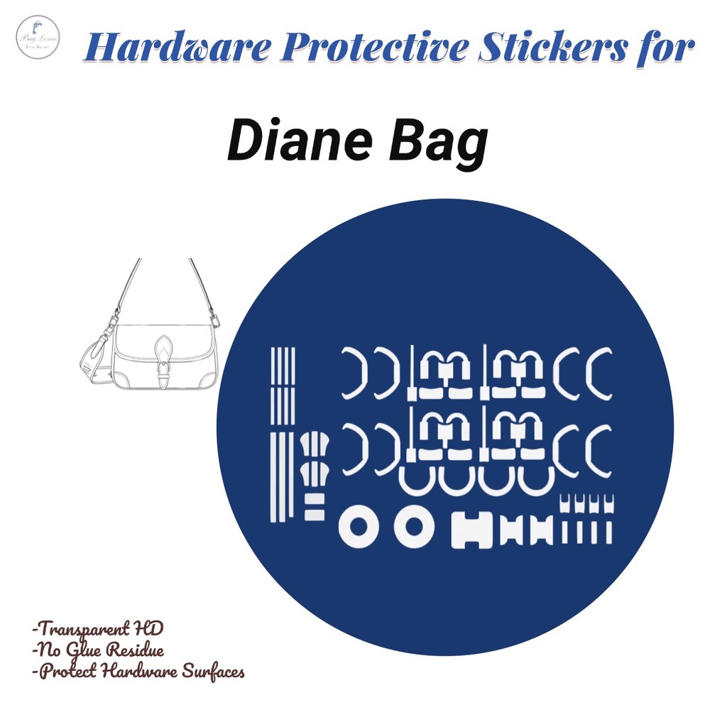 Bag Lover | Hardware Protection Sticker For Diane Bag Transparent ...