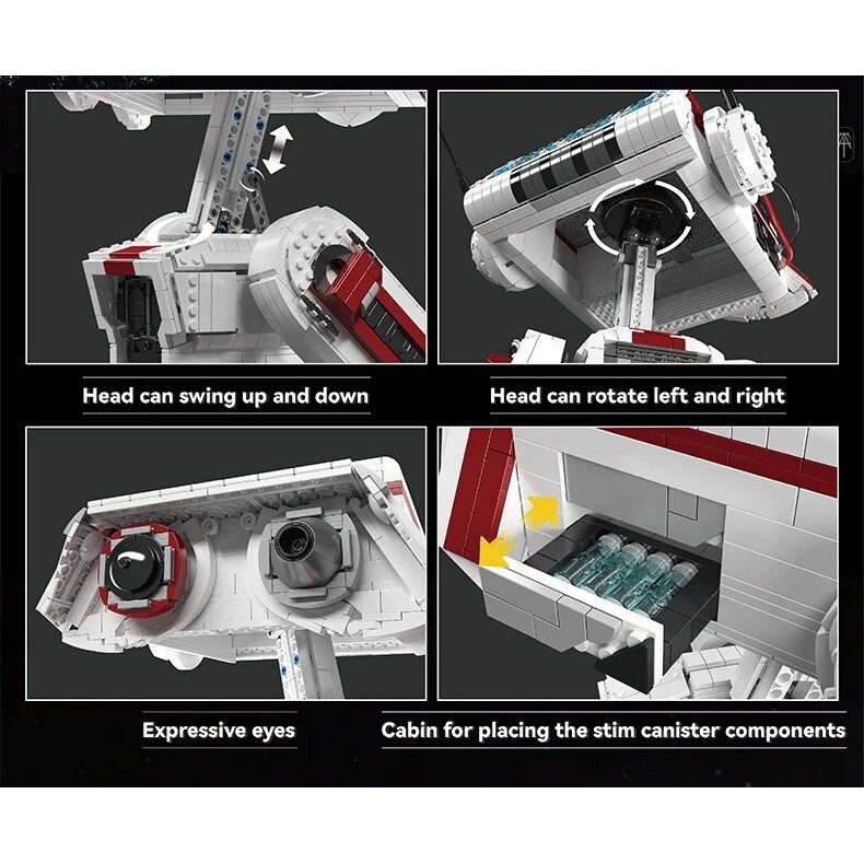 Mould King 21052 Star Wars DB-1 Exploration Droid Building Set | 2,052 ...