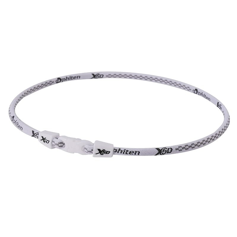 【Direct from Japan】Phiten necklace RAKUWA Neck X50 Titanium White 45cm Shopee Malaysia