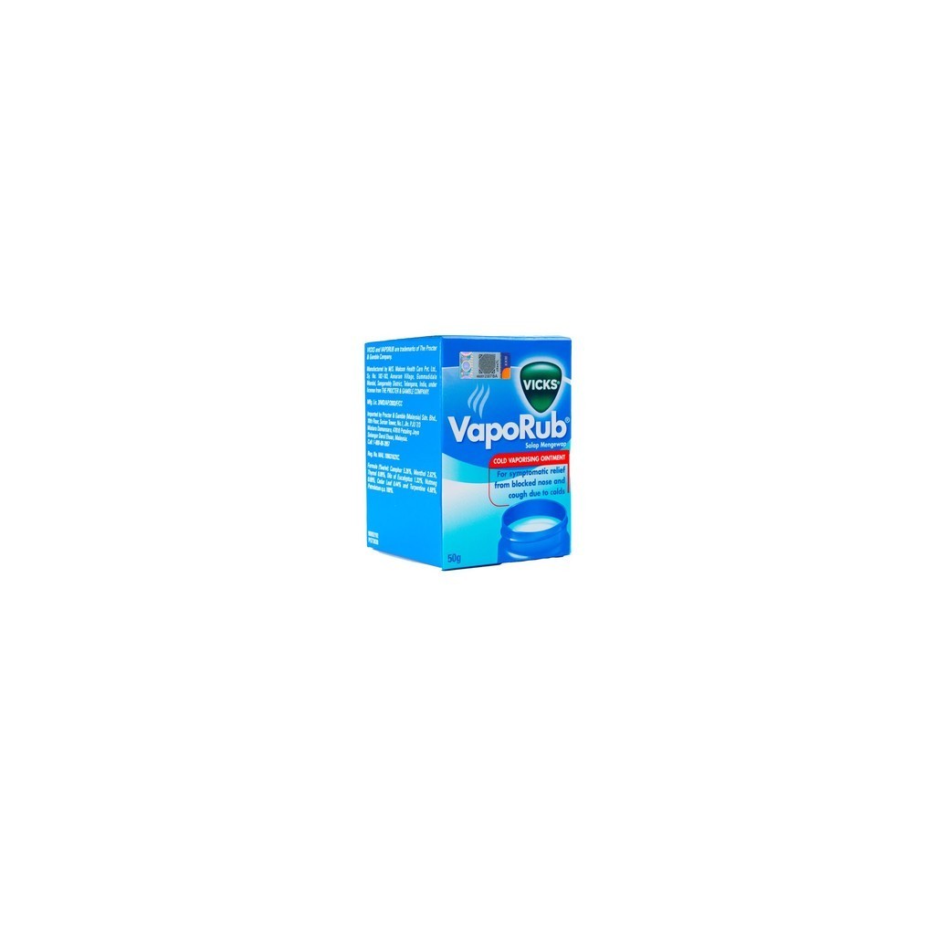 Vicks Vaporub Vaporizing Ointment 50G | Shopee Malaysia