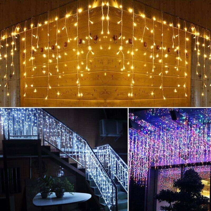 Raya Lampu Fairy LED Strip Light 3M/5M 8Lighting Modes Garland Ramadan ...