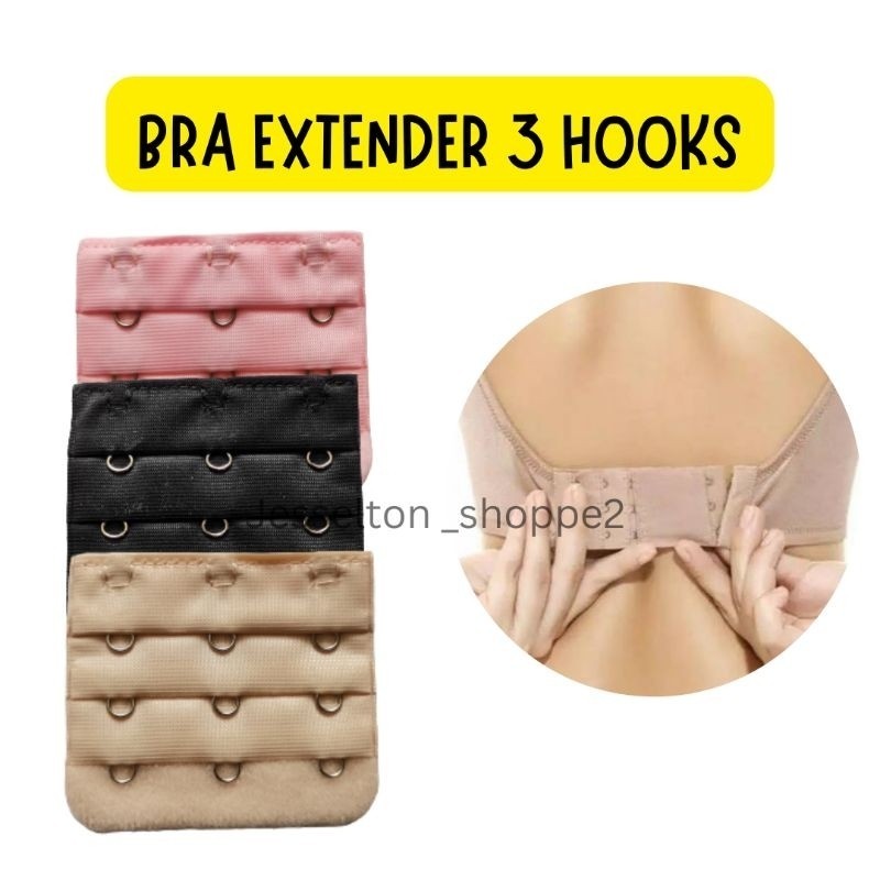 Bra Extension Bra Extender 3 Hooks (Penyambung Bra) Shopee Malaysia