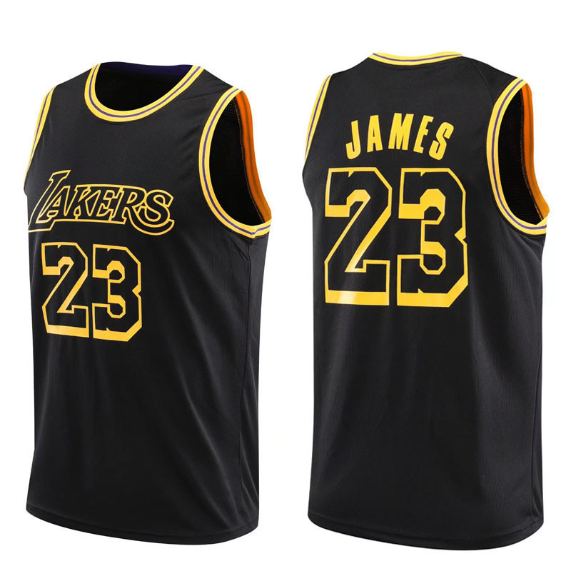 Jersey Lakers Lebron james Jercey (NO 23) Basketball Uniform No. 23 One ...