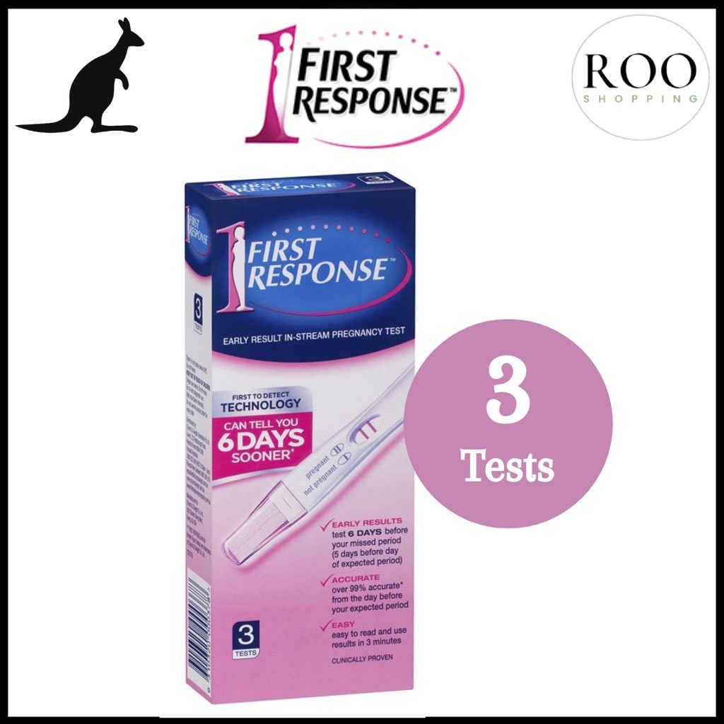 First Response Instream Pregnancy Test 7 /3 /1 Tests | Shopee Malaysia
