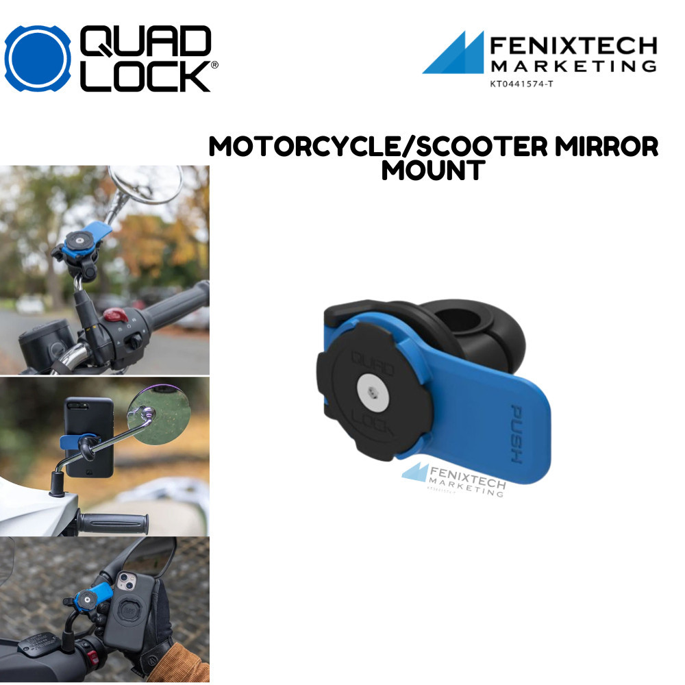 Quad Lock Motorcycle/ Scooter Mirror Mount Shopee Malaysia