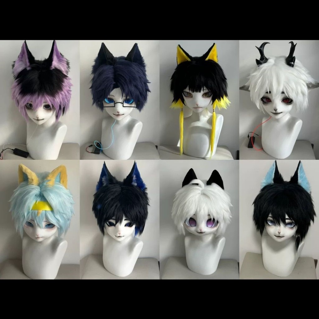 兽装定制 Kig 系兽装 兽头定制 工期快学生版cos二元白菜价Customized Kig series animal costumes 