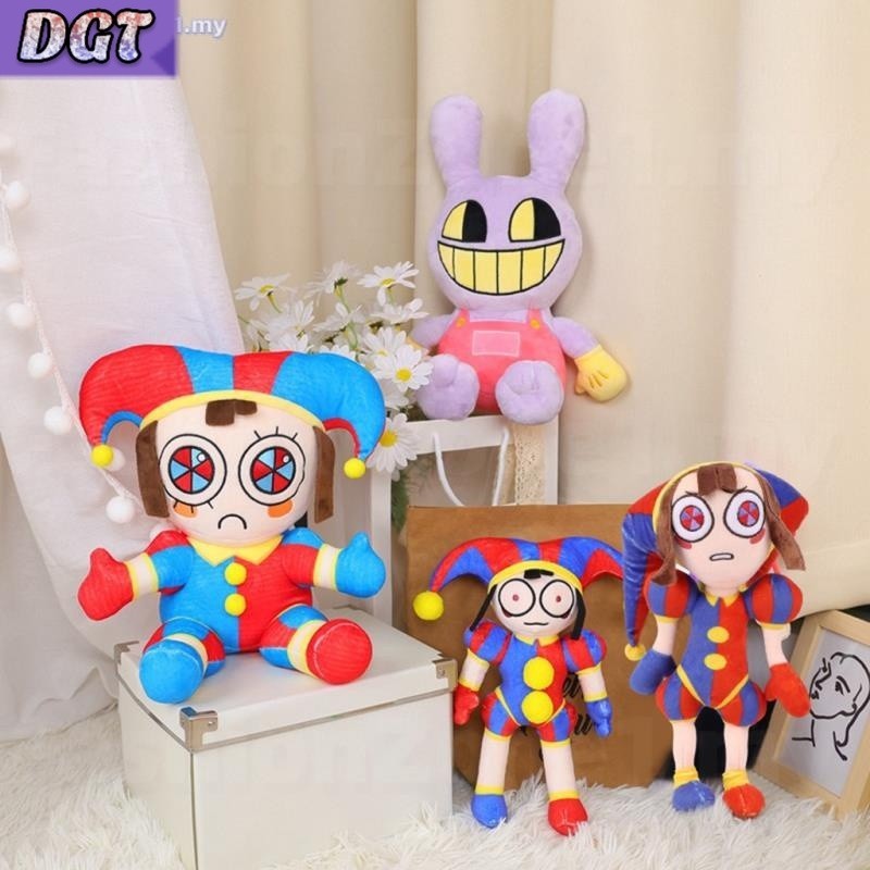 DGT The Amazing Digital Circus Clown Plush Pomni Plush Dolls Cute ...