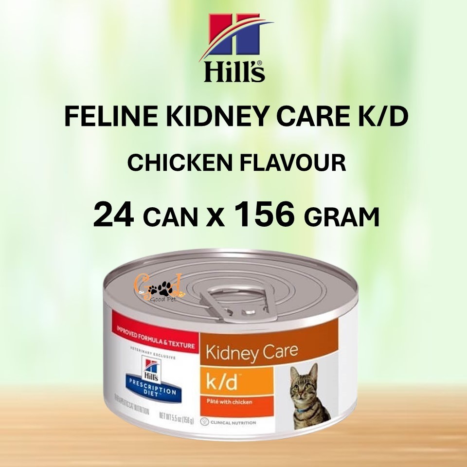 Hill's Prescription Diet Cat Kidney Care k/d with Chicken 156 G x 24