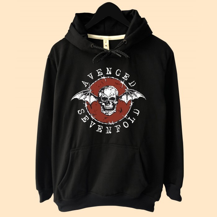 Avenged Sevenfold Logo A7X Hoodie Jacket | Shopee Malaysia