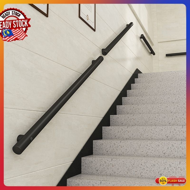 Stainless steel staircase handrail railings for the elderly n children ...