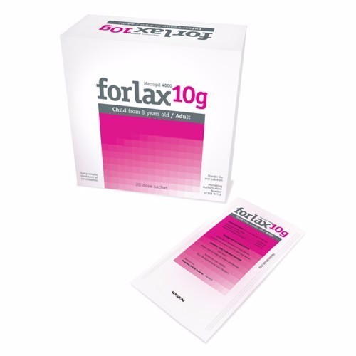 Forlax Macrogol 4000 10g Sachet 20s Shopee Malaysia