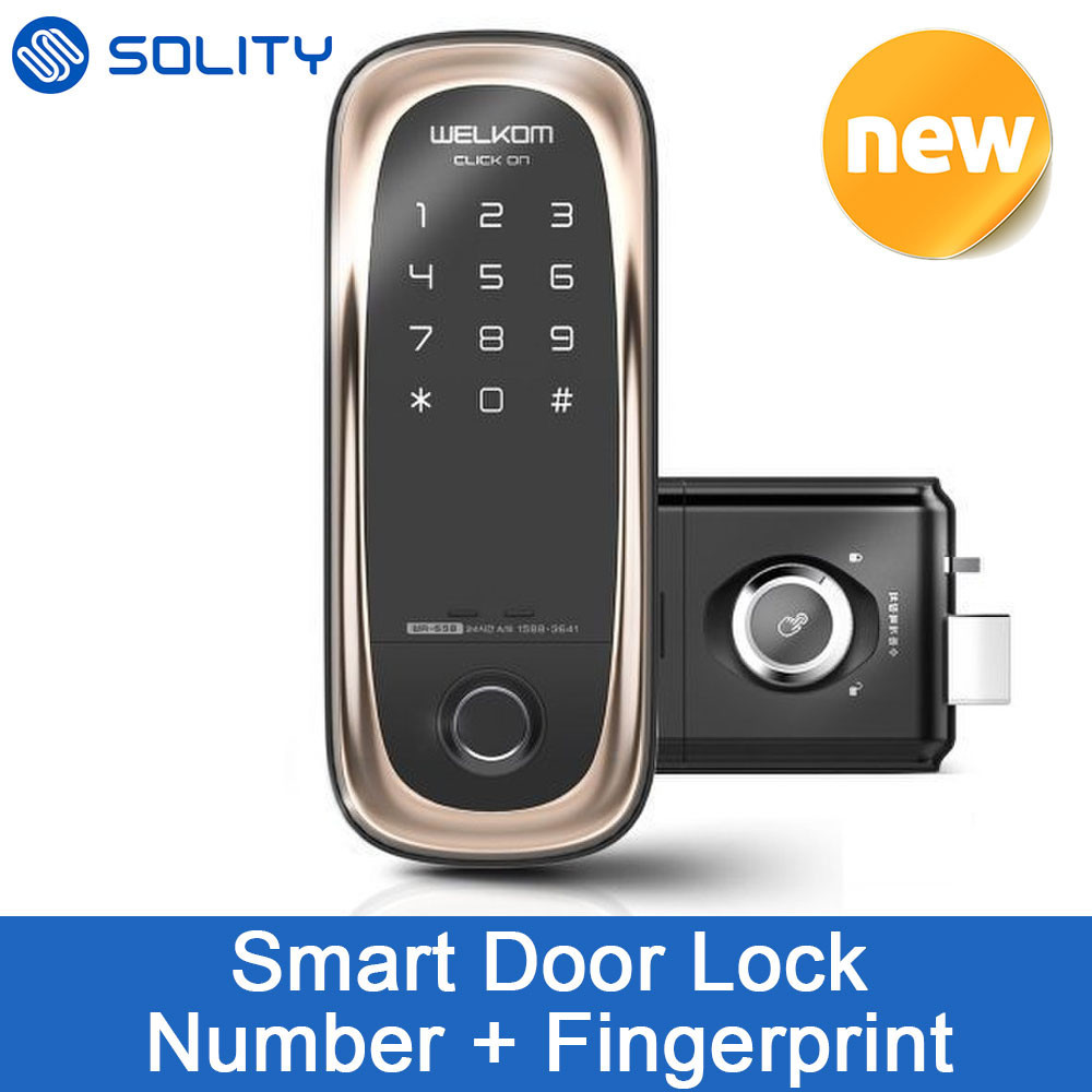 SOLITY WELKOM WR-65B Smart Digital Door Lock Locks Number and ...