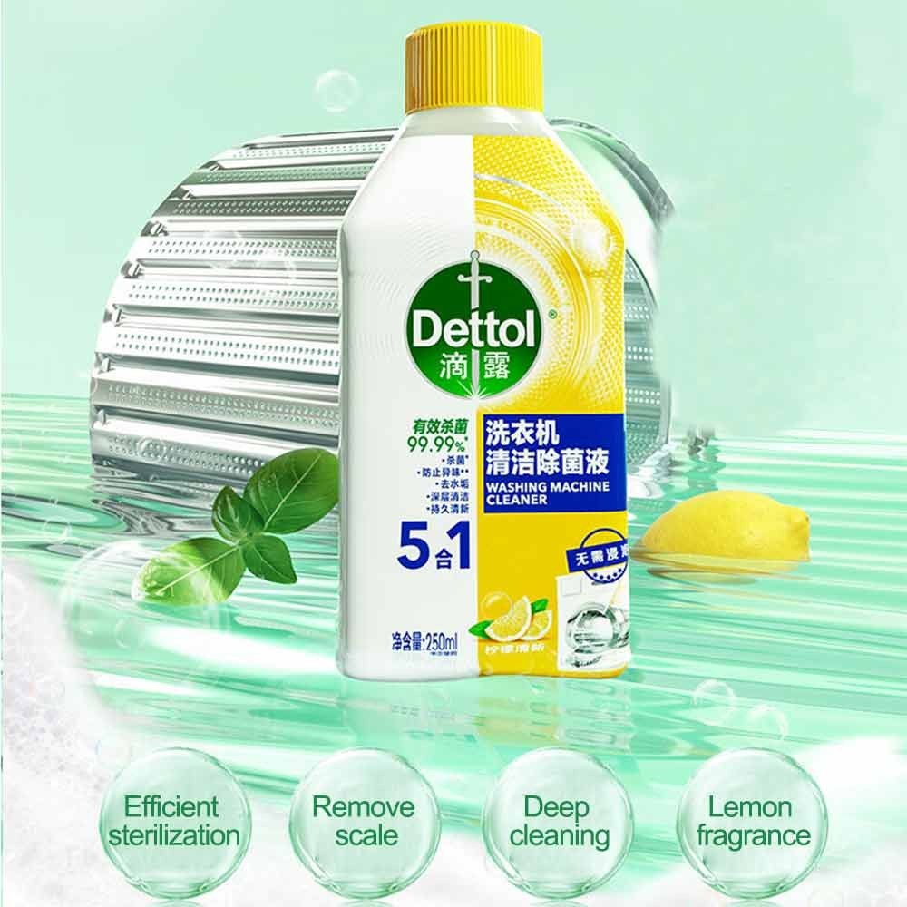 Dettol Washing Machine Cleaner Original 250ml Shopee Malaysia