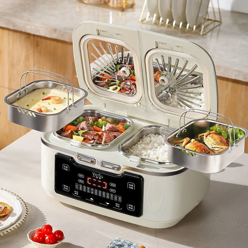 Wanfuyuan Smart Double-Gall Rice Cooker 6L Automatic Double-Spell ...