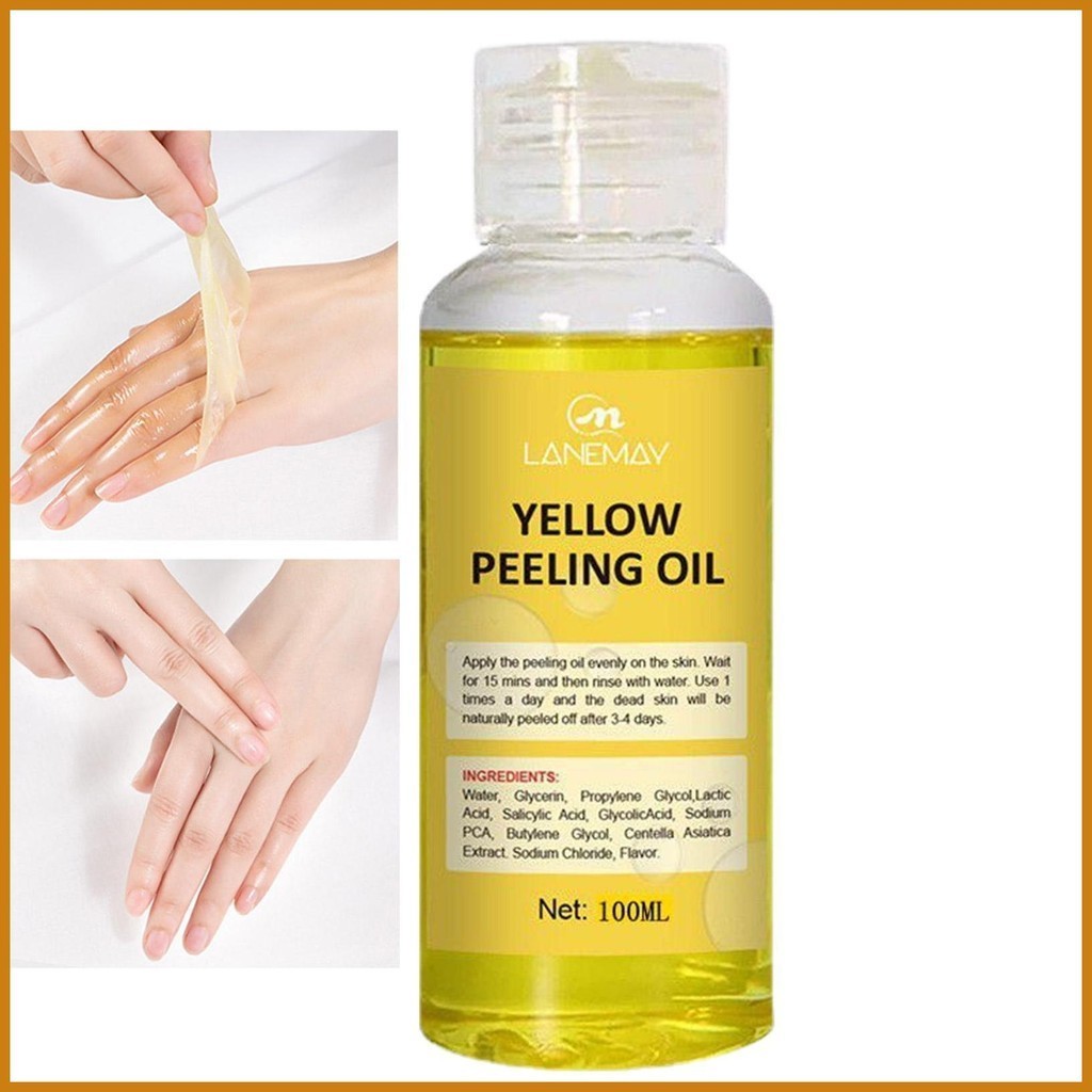 Old Body Exfoliate Peeling Oil Extra Strength Yellow Peeling Oil for