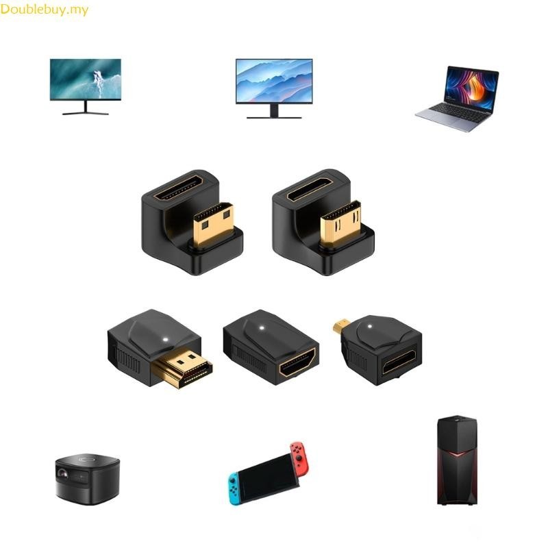 Doublebuy Hdtv Adapter for Easy Device Integration Mini c Male to Mini ...