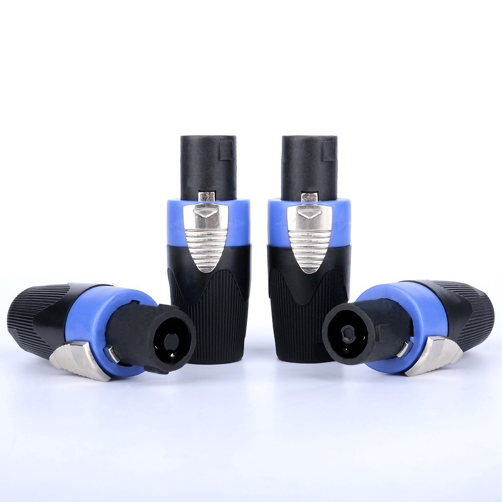 10 Pz NL4FX Connettore Cavo SpeakON Bloccaggio 4 Poli Ricambio - Foto 5